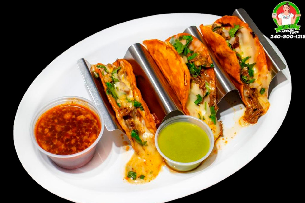 Mexican food platter